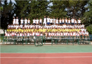 Foto di gruppo per i partecipanti al camp 2012